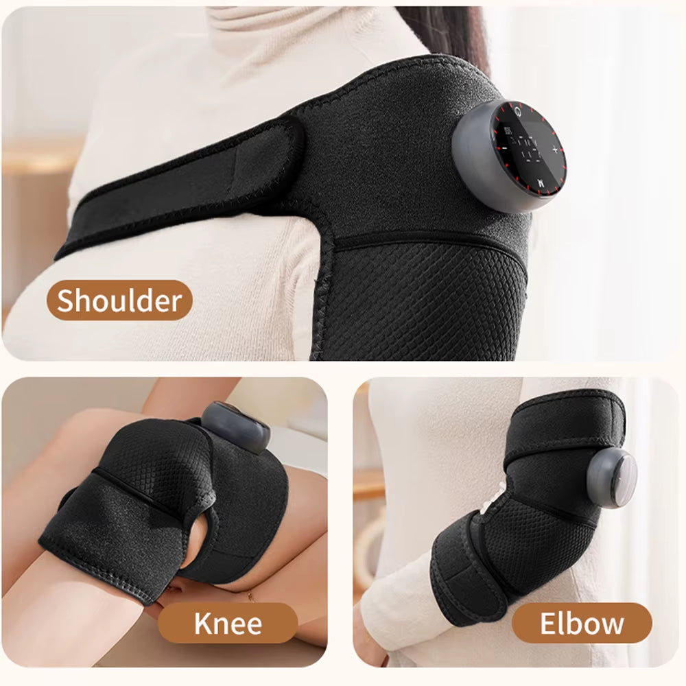 ThermaRelief™ – Electric Heated Shoulder & Knee Massager